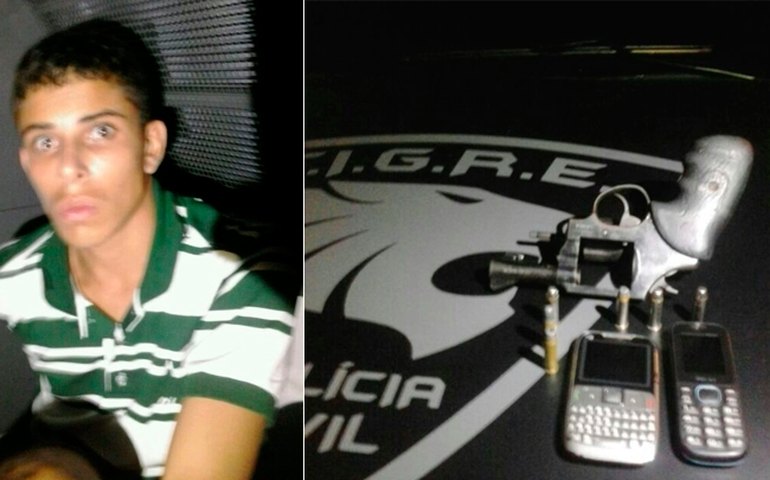 Tigre prende homem que estava armado na orla da capital