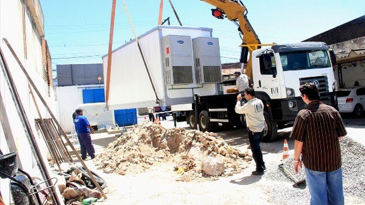 Datacenter Container vai abrigar novos equipamentos da rede interna do Estado