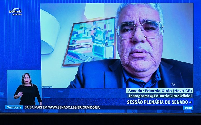 Girão aciona TCU e diz que 'bet' da Caixa é escárnio com povo