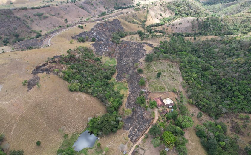 Número de queimadas em Alagoas cai 17% em 2025, mas IMA alerta para riscos no período seco