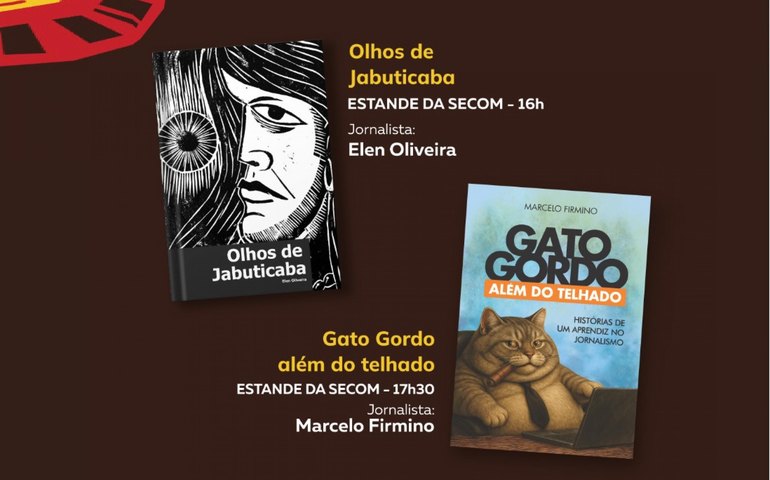 Jornalistas de Paulo Jacinto lançam livros na Bienal do Livro de Alagoas
