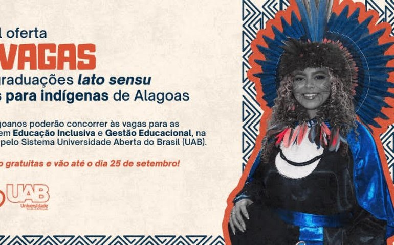 Uneal oferta 220 vagas de pós-graduações exclusivas para indígenas de Alagoas