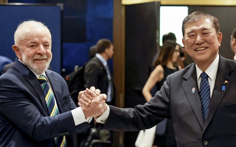 Após reunião com premiê do Japão, Lula defende acordo com Mercosul e lamenta guerra em Gaza