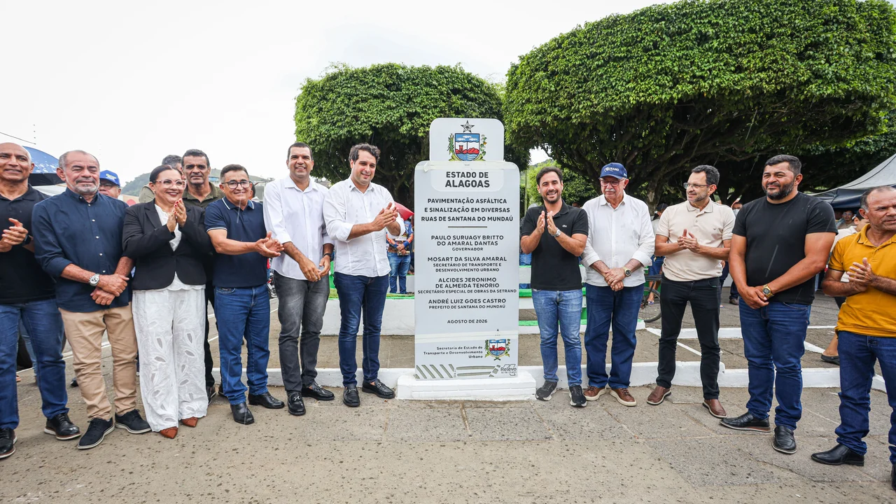 Governo de Alagoas investe mais de R$ 8 milhões em obras de infraestrutura viária em Santana do Mundaú