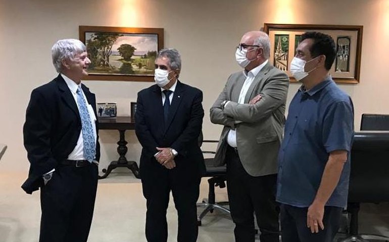 Severino Pessoa visita governador em exercício Klever Loureiro e enaltece atuação do juiz Orlando Rocha