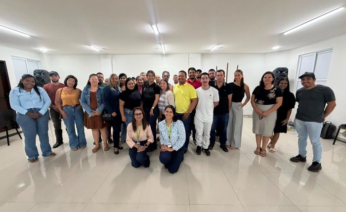 A roda de conversa proporcionou um espaço de diálogo
