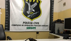 arma apreendida cope