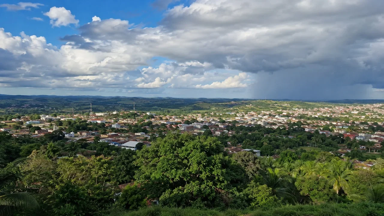 Chuva ganha força entre meio-dia e 15h nesta quinta em Rio Largo