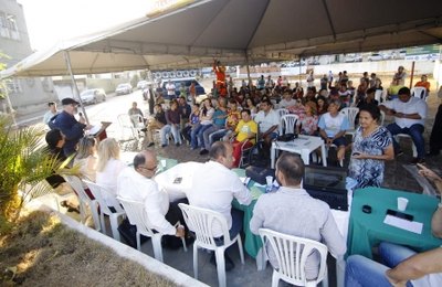 População de Palmeira apoia construção da nova UBS Centro nas Casuarinas
