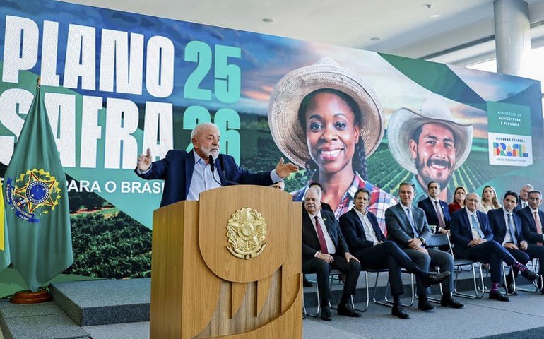 'Queremos consolidar o Brasil como celeiro do mundo', diz Lula ao lançar Plano Safra 2025/2026