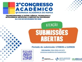 HU sedia eventos sobre ciência, tecnologia e inteligência artificial na saúde