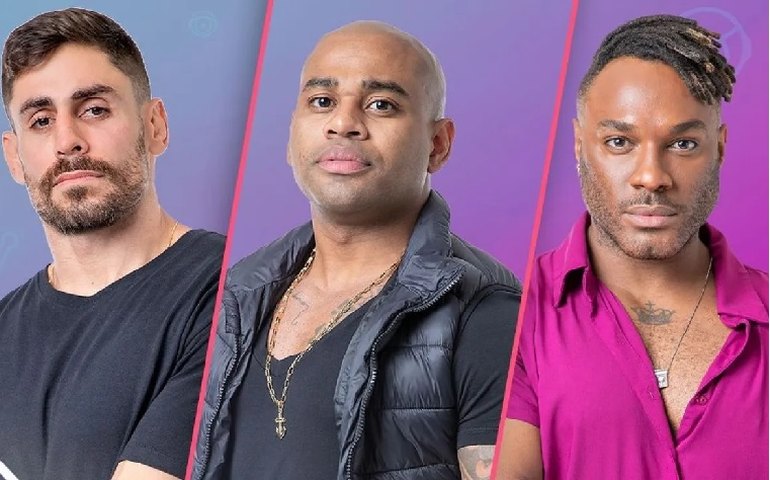 Cara de Sapato, Cezar e Fred Nicácio disputam o 7° Paredão do ‘BBB 23’