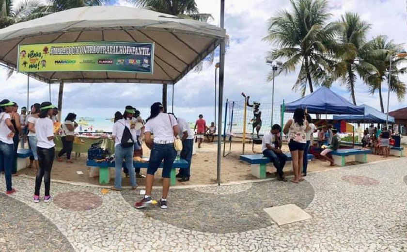 Governo de Alagoas leva ações de combate ao trabalho infantil ao litoral