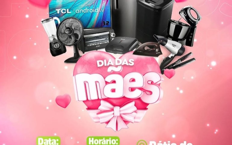 Prefeitura de Novo Lino promove show de prêmios para homenagear o dia das mães