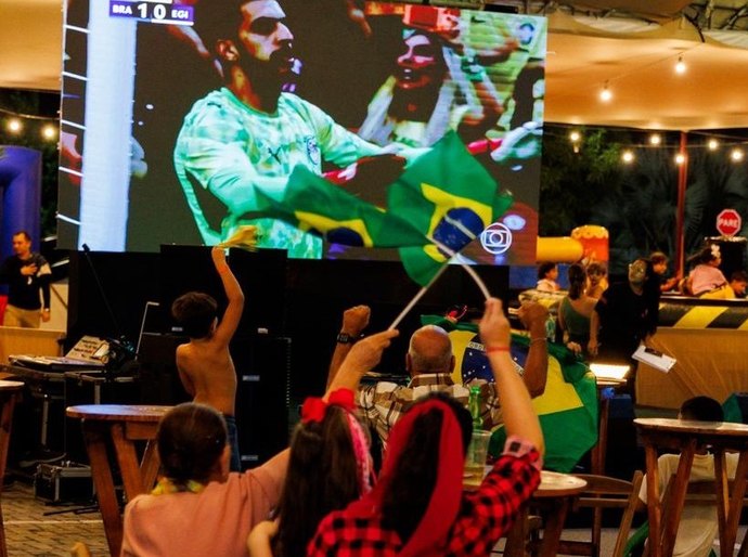 Arena Parque terá telão e música ao vivo na estreia da Seleção Brasileira no Campeonato Mundial