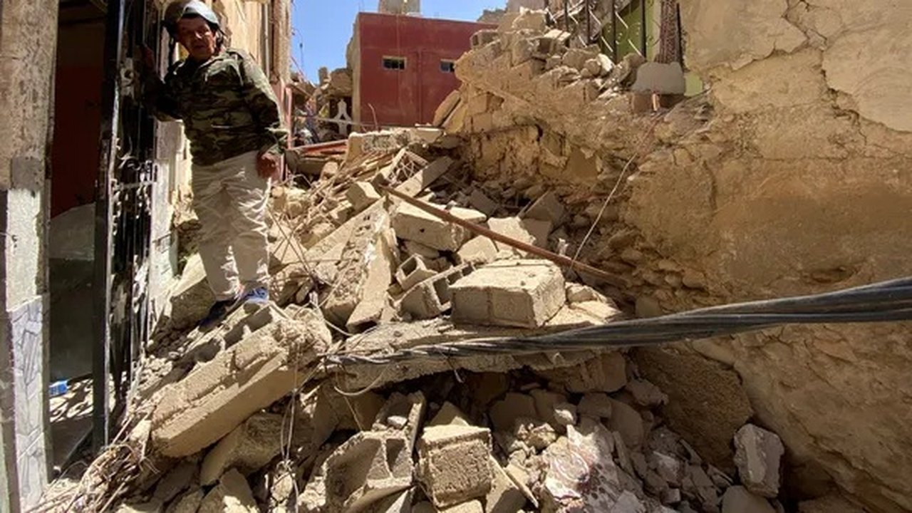 Os estragos causados pelo terremoto no Marrocos, veja o antes e o depois