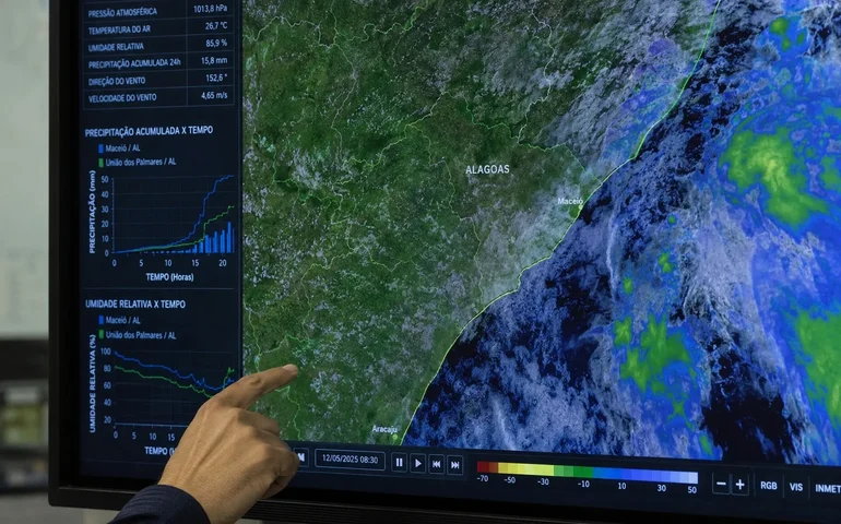 Alagoas terá trégua nas chuvas, mas instabilidade retorna no meio da semana