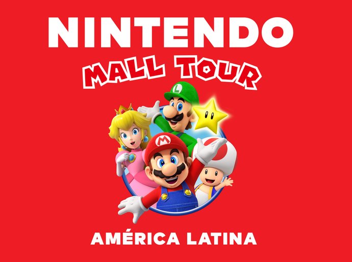 Atração gratuita da Nintendo, o Nintendo Mall Tour América Latina chega ao Parque Shopping com espaço interativo