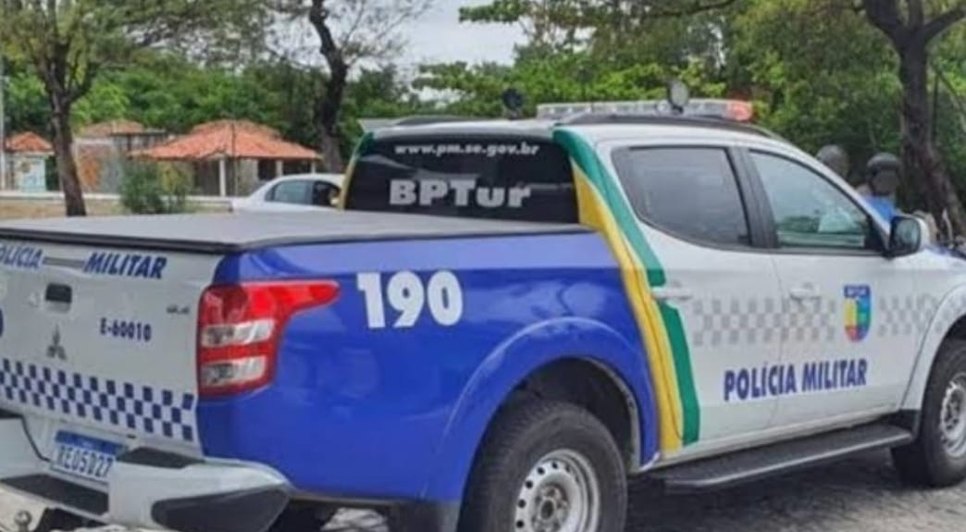 Homem é conduzido a delegacia por recusar pagar a conta / Foto: Foto: PM/ Reprodução