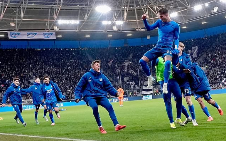 Hoffenheim empata nos acréscimos e encerra série de vitórias seguidas do Eintracht no Alemão