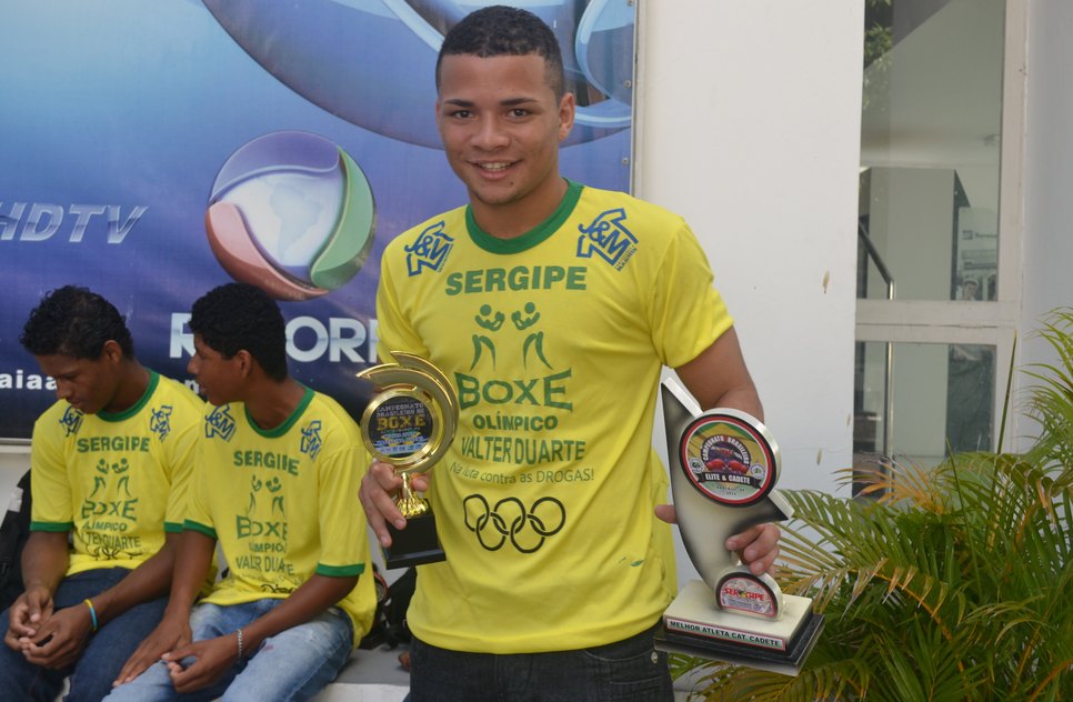 Cássio Oliveira é promessa no boxe brasileiro/ Foto: portal A8SE