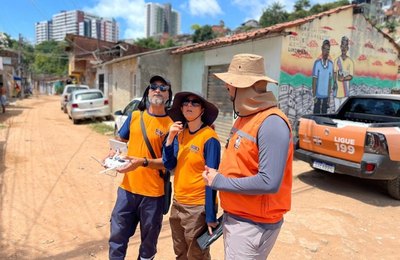 Defesa Civil inicia mapeamento em novas áreas para plano municipal de redução de riscos