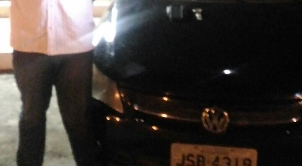 carro roubado  / Foto: bprv 