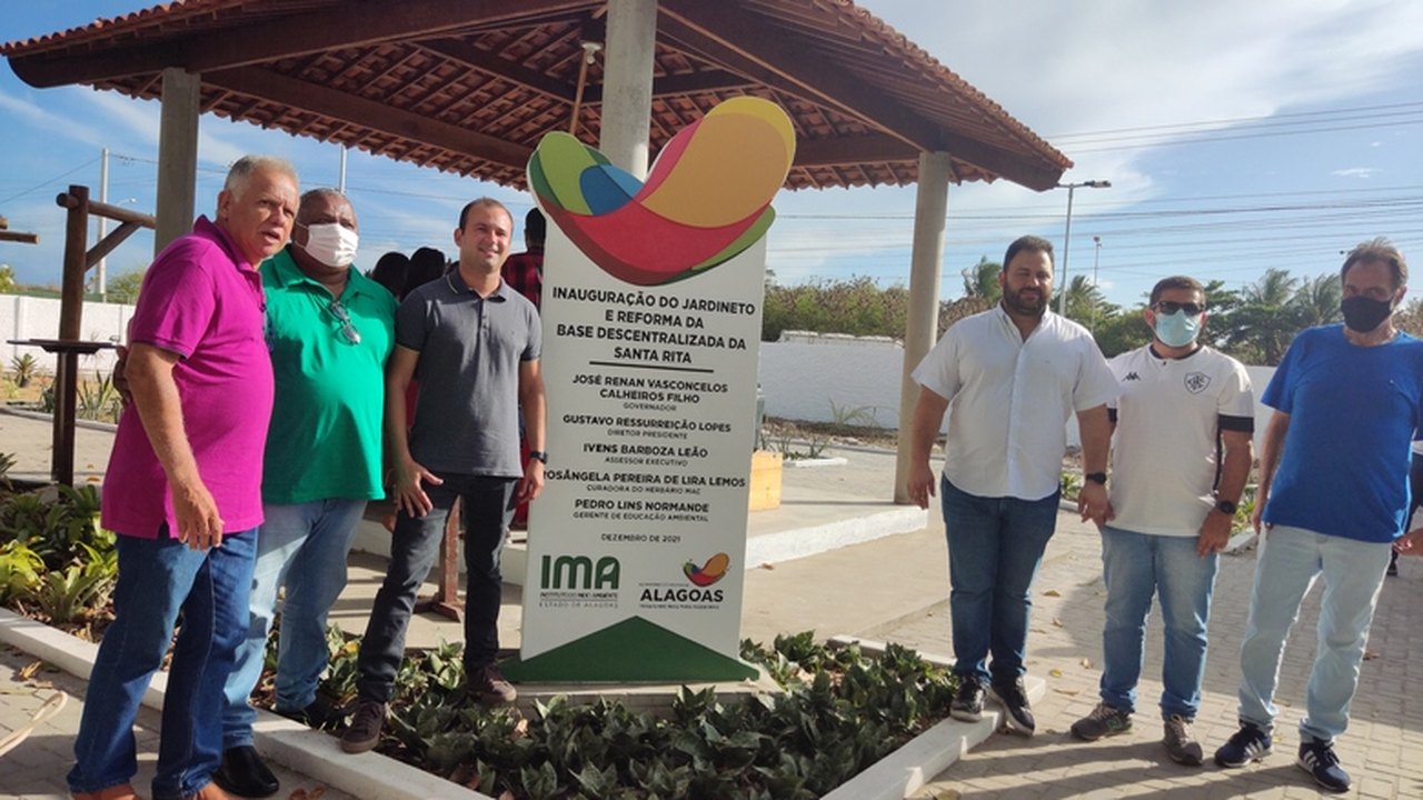 Jardineto Afrânio Menezes é inaugurado na base descentralizada do IMA