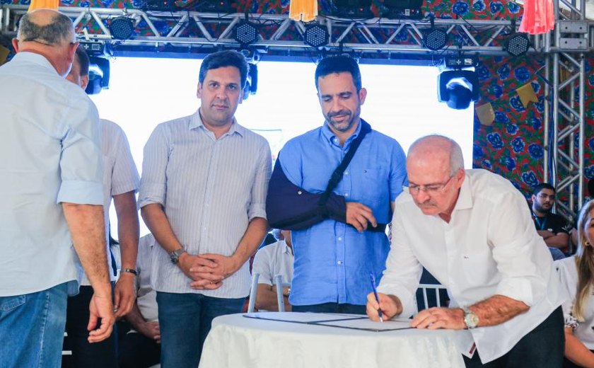 Comunidades de Taquarana são beneficiadas com perfuração de poços artesianos