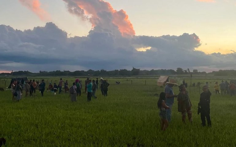 Indígenas são presos ao protestarem contra obra em Mato Grosso do Sul