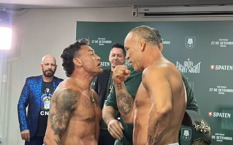 Popó e Wanderlei são suspensos após briga em ringue