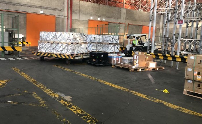 Lotes desembarcaram em Campinas e Guarulhos, no estado de São Paulo