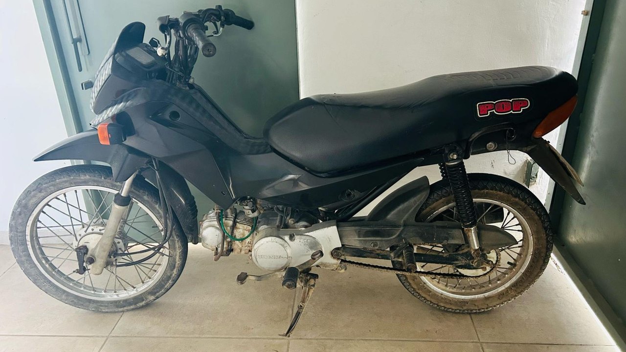 PC recupera, em Cacimbinhas, motocicleta roubada na cidade de Bom Conselho-PE