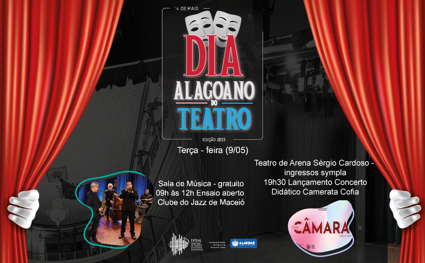 Está aberta a programação comemorativa ao Dia Alagoano do Teatro