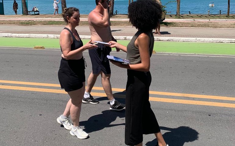 Saúde participa de ação alusiva ao movimento Abril Verde