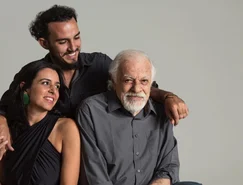 4 - Marina Lutfi, João Gurgel e o pai, Sérgio Ricardo_ano 2017_foto Ana Rezende.jpg 