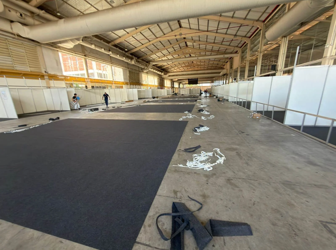 AMA inicia montagem da 13ª Feira dos Municípios