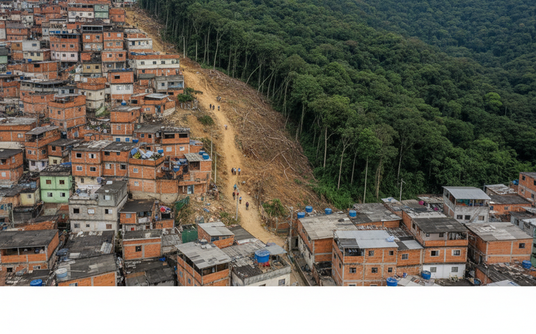 Favela do Alemão avança sobre a Serra da Misericórdia, área marcada por confrontos policiais