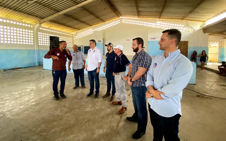 Em Joaquim Gomes,  Samyr Malta reforça compromisso com saúde e educação