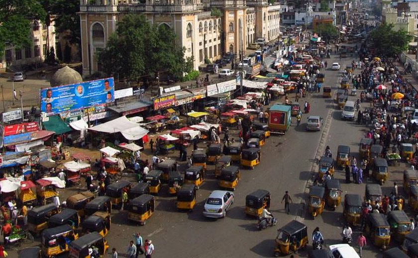 Na Índia, sinal de trânsito zera se motorista buzinar alto demais