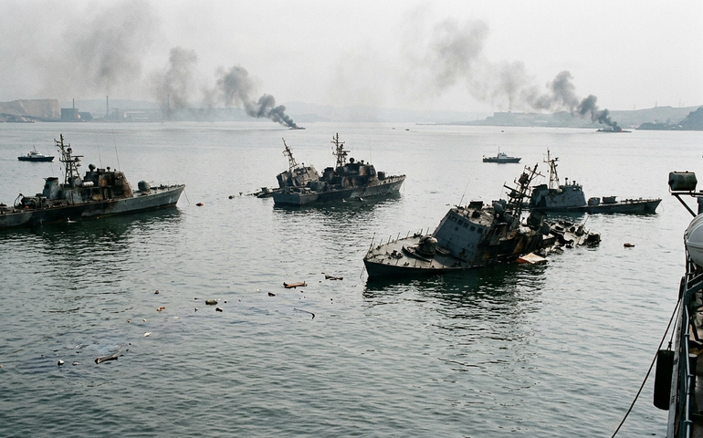 Trump afirma que EUA destruíram nove navios iranianos, incluindo embarcações 'importantes'