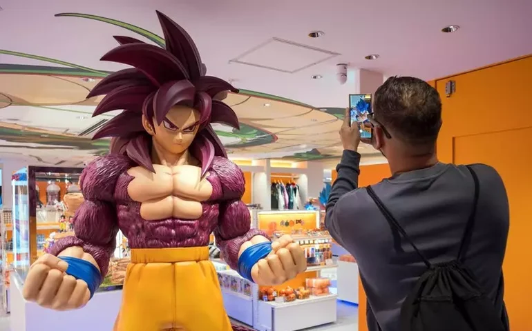Franquia 'Dragon Ball' ganha sua 1ª loja exclusiva no mundo
