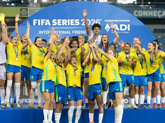 Brasil conquista título do FIFA Series de futebol feminino