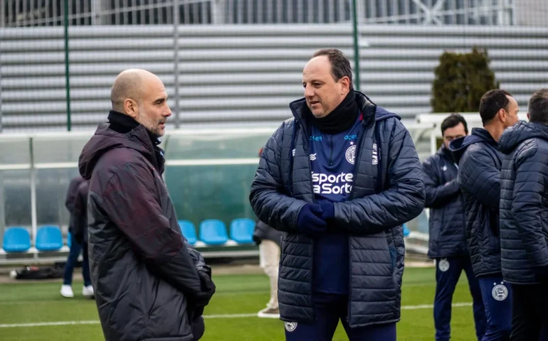 Ceni ressalta encontro com Guardiola, o 'melhor do mundo', e prevê voos altos do Bahia em 2024