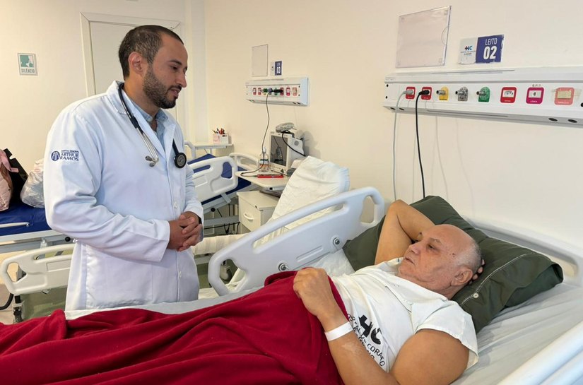 Hospital do Coração Alagoano garante recuperação de paciente após infarto