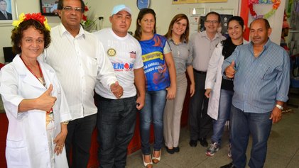 Coringa ajuda Campanha de doação de sangue em Arapiraca