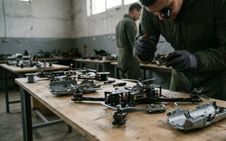 Defesa russa afirma que núcleo dos drones 'ucranianos' é fabricado por empresas europeias