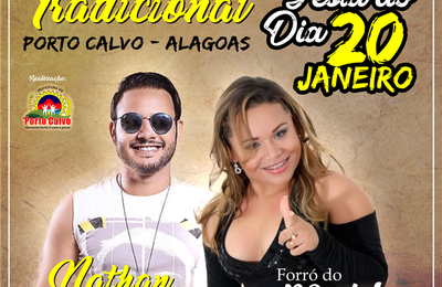 Prefeitura de Porto Calvo anuncia festa de 20 de janeiro