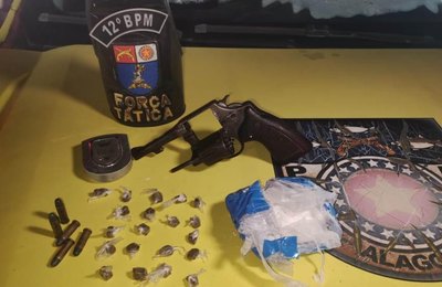 PM apreende 19 armas de fogo e mais de 18 quilos de drogas em uma semana