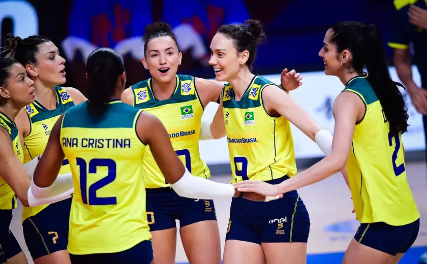 Brasil Mantém Invencibilidade na Liga das Nações de Vôlei